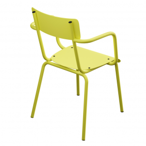 Fauteuil de jardin Sun – Uni Jaune Fluo