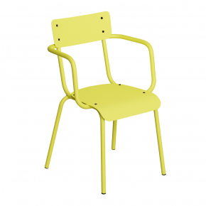 Fauteuil de jardin Sun – Uni Jaune Fluo