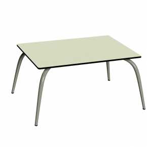 Table Basse Sun – Uni Menthe - Pieds Kaki