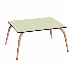 Table Basse Sun – Uni Menthe - Pieds Terracotta