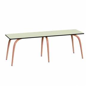 Banc Sun – Uni Menthe - Pieds Terracotta