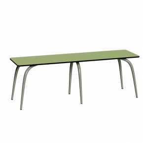 Banc Sun – Uni Vert Tilleul - Pieds Kaki