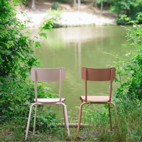 Chaise de jardin Sun – Uni Terracotta